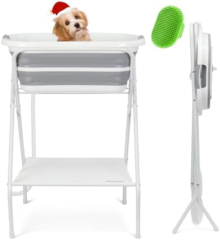 Beberoad 2 in 1 Dog Bath Tub Dog Washing Station by BeberoadPets