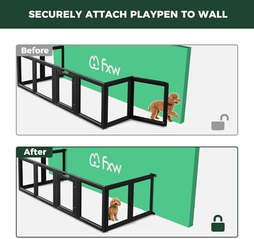 FXW AuraSpace Acrylic Dog Playpen - Image 5