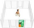 FXW Rollick Dog Playpen, Yard & RV Camping, 16 Panels by FXW