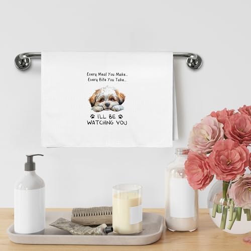 Funny Shih Tzu Shihtzu Dog Kitchen Towels Decor Accessories, Shih Tzu Shihtzu - Image 3