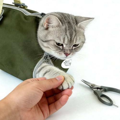 Cinf Cat Restraint Grooming Bag, Anti-Scratch Tool - Image 6