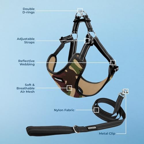Best Pet Supplies Voyager Adjustable Step-in Flex Breathable Mesh Dog Harness - Image 4