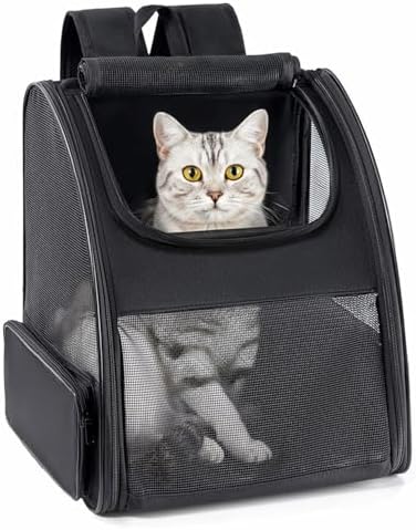 Conlun Cat Backpack Carrier for Small Dogs and Cats Fit Up to 15 Lbs, Small Dog by Conlun