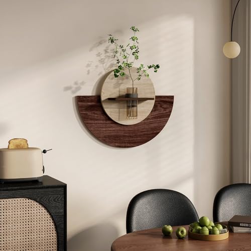 3D Round Wall Art for Dining Room, Modern Textured Circular Wall Decor - Image 2