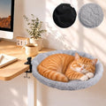 Cat Desk Bed with 2 Covers, Clamp-On Cat Hammock by unidevice