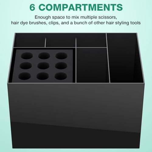 Noverlife Hair Salon Scissor Holder Box, Shear Holder - Image 2