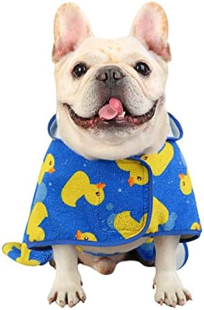 HDE Hooded Dog Bathrobe Quick Dry Towel Wrap - Image 4