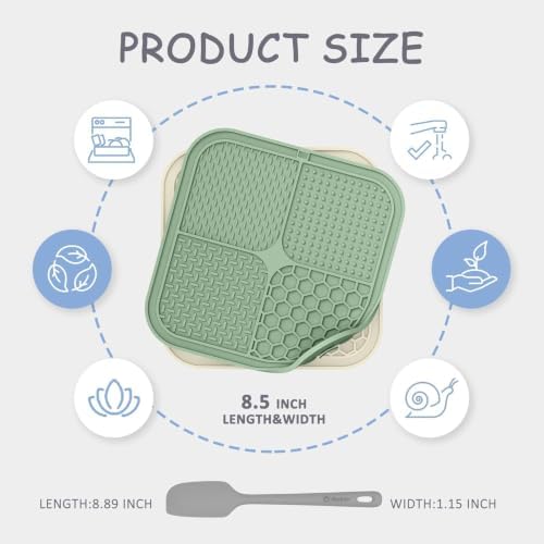 ChefAide 2 Pack Lick Mat for Dogs, Cats & Puppies - Image 2