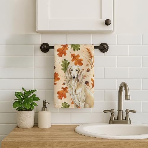 Caroline's Treasures Saluki Dogs Kitchen Towel 15x25 in - Image 2
