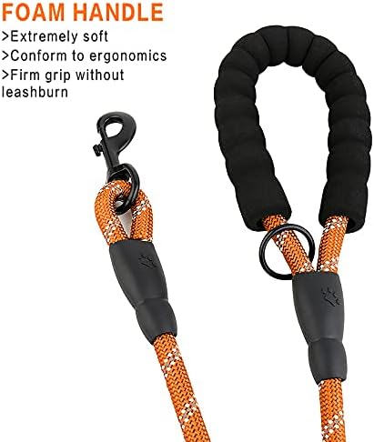 PLUTUS PET Rope Dog Leash 6ft Long, Traffic Padded Two Handle, Heavy Duty - Image 6