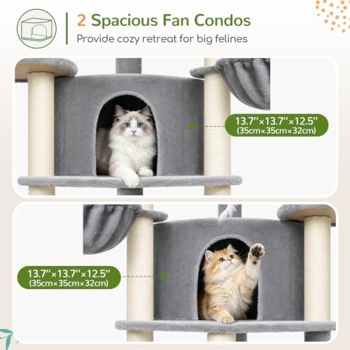 Globlazer 73in Corner Stable Cat Tree - Image 4