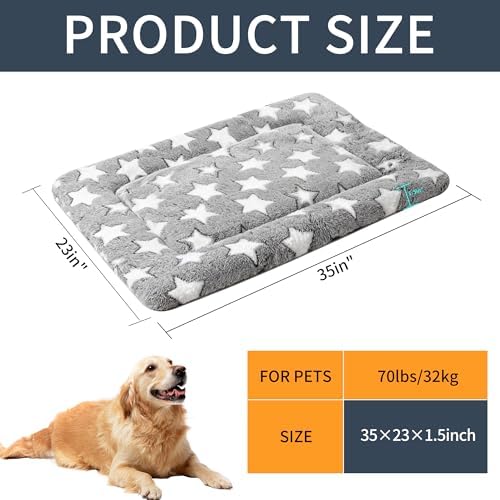 Dog Bed Mat - Comfortable Kennel Pad, Soft Support - Image 4