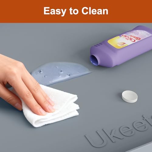 40" x 22" Extra Thick Silicone Mat Waterproof - Image 6