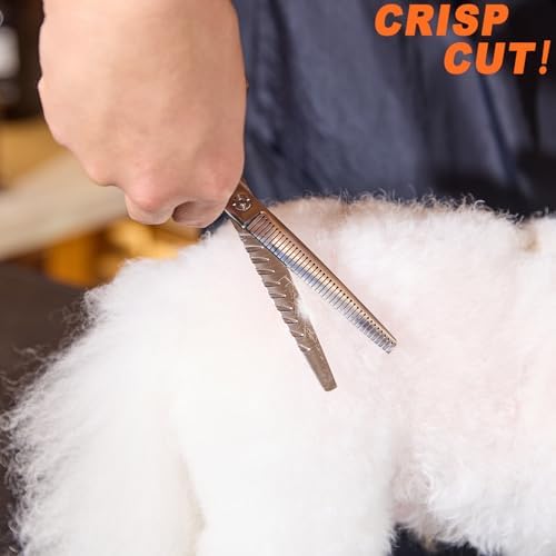 High-end Professional Dog Grooming Thinning Scissors Teeth Cutting Blending - Image 6