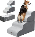 Garnpet Dog Stairs for High Beds, 4-Step Dog Steps for Small Dogs and Cats by Garnpet