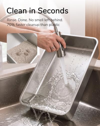 XL Cat Litter Box: High-Sided Anti-Urine Leakage - Image 6