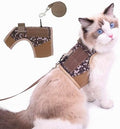 Cat Harness and Leash Set for Walking Escape Proof, Desert Camo by YizhiMiaow