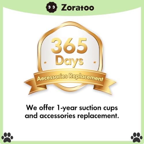 Zoratoo 2PC Glowing Star Cat Window Perch, Foldable Cordless Pet Hammock - Image 5
