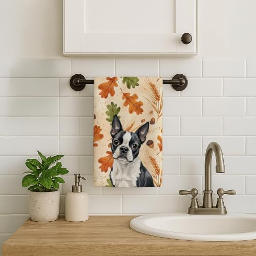 Caroline's Treasures Boston Terrier Dogs Kitchen Towel 15x25 in - Image 2