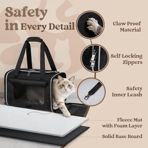rabbitgoo Cat Carrier Soft - Image 3