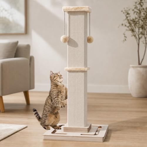 32" Large Cat Scratching Post - Image 6