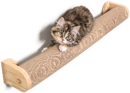 Floating Cat Shelf & Perch – Wall-Mounted Climbing Furniture by FurHaven