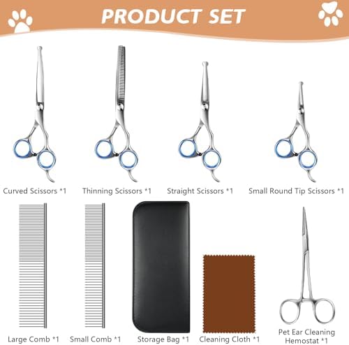 Niura Pet Grooming Scissors Set - Image 2