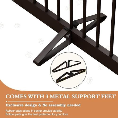 PUPETPO Freestanding Dog Gate - Image 3