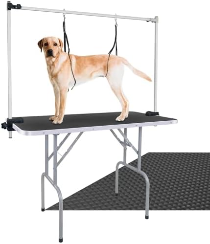 LEIBOU 45'' Professional Foldable Heavy Duty Dog Pet Grooming Table by LEIBOU
