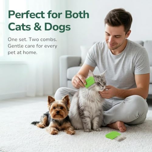 Pets&Goods Tear Stain & Flea Remover Comb Set - Image 7