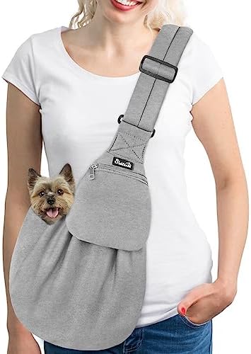 Lukovee Pet Sling, Puppy Small Pet Cat Carrier by Lukovee