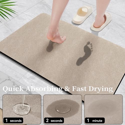 Extra Long Bath Rugs 59x17-Diatomaceous Earth Bath Mats - Image 3
