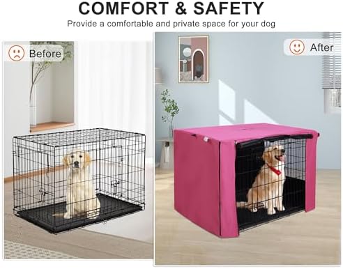 HiCaptain 48-Inch Dog Crate Cover - Image 5
