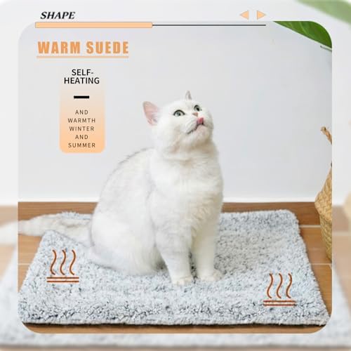 Two Uses'Cat Bed Mat, Self Warming&Cooling Cat Mat.12 * 20in.Hot/Cold Mat - Image 3