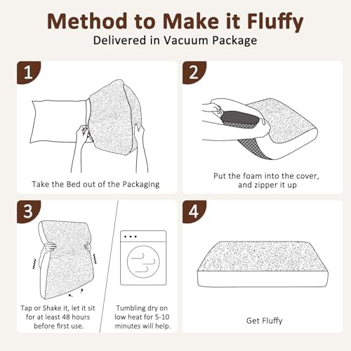Dog Bed Medium Size Dog, Flat Pet Beds - Image 7