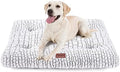 Dog Bed Crate Pad for Medium Dogs 36"x24" White by ULIGOTA