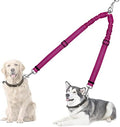 AUTOWT Double Dog Leash, No Tangle 360°Swivel Rotation Reflective Lead by AUTOWT