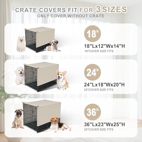 Explore Land Breathable Dog Crate Cover, 36 inches - Image 3