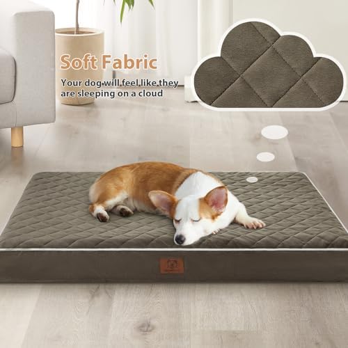 WNPETHOME Orthopedic Waterproof Large Dog Bed - Image 2