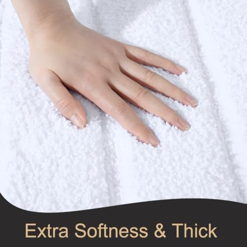 AROGAN Luxury Bathroom Rugs 24x17 Inch，Thick Soft Bath Rug Non Slip - Image 5