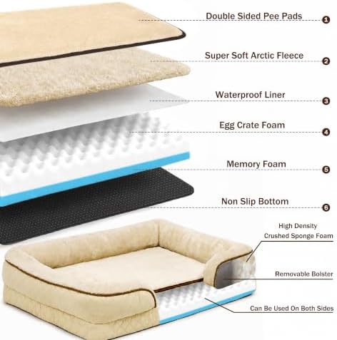 Orthopedic Memory Foam Dog Bed - Image 3