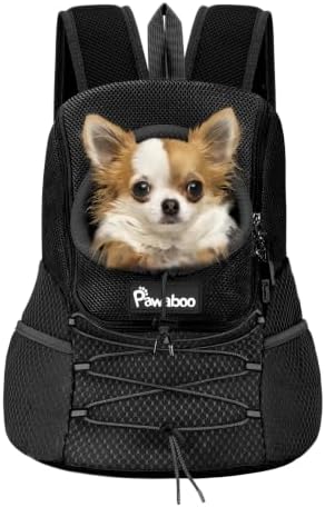 Pawaboo Pet Dog Front Carrier Backpack by Pawaboo