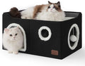 Bedsure Extra Wide Cat House Bed by BEDSURE
