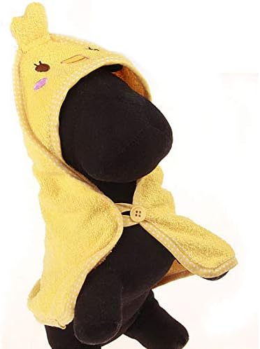 Goclothod Pet Hooded Bath Towel Puppy Drying Bath Towel Absorbent Bathrobe Warm - Image 2