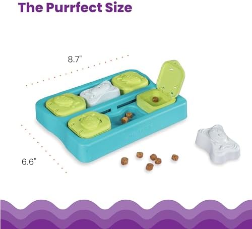 Catstages Nina Ottosson Kitty Cube Puzzle Cat Toy Treat Puzzle - Image 5