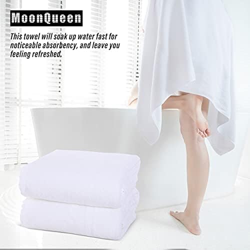 MOONQUEEN 6 Pack Premium Bath Towel Set - Image 7