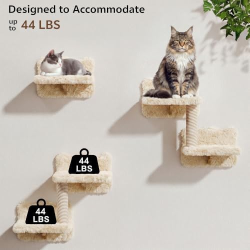 Cat Wall Furniture, 9 in 1 Cat Wall Shelves Set - Image 6