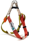 Tri-Color Adjustable Step-in Dog Harness by Pawhuggies