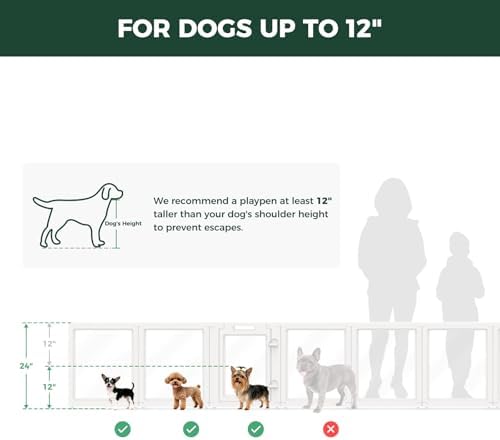 FXW AuraSpace Acrylic Dog Playpen - Image 7