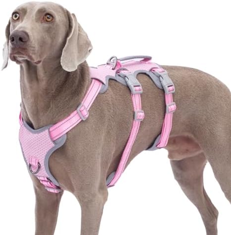 Huntboo Escape Proof Dog Harness, No Pull Reflective Harness by Huntboo
